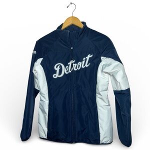Majestic Detroit Tigers Authentic Navy Jacket, Women’s Medium